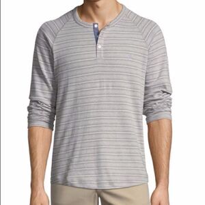 Original Penguin Striped 3 Button Shirt Size M GUC